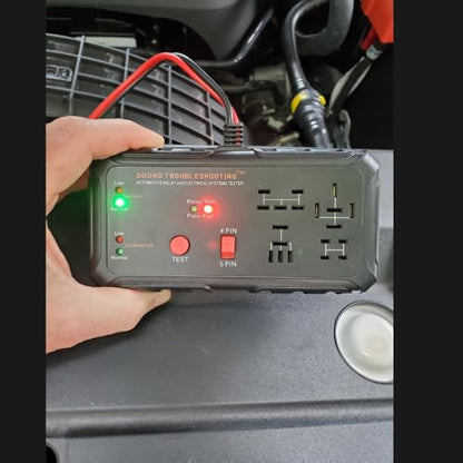 Automotive Relay Tester, Car Battery & Alternator Test Kit 12V