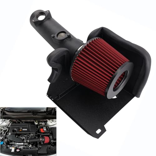 High-performance Cold Air Intake Kit Aluminum 3inch Pipe Compatible with 2018-2022 Honda Accord 2.0L Turbo