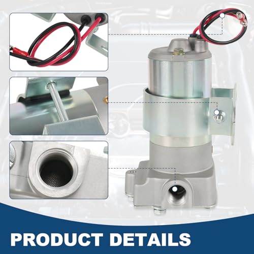 140 GPH Electric Fuel Pump 3/8" NPT Inlet & Outlets - size: 140 GPH