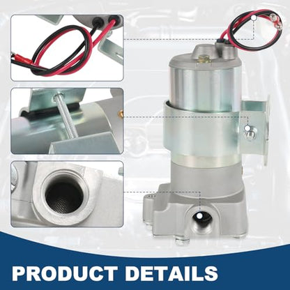 140 GPH Electric Fuel Pump 3/8" NPT Inlet & Outlets - size: 140 GPH