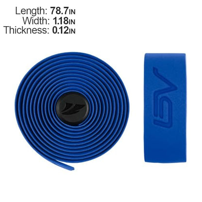 BV EVA Road Bike Handlebar Tapes, Bicycle Bar Tape, Cycling Handle Wraps – 2 Rolls - color: Blue
