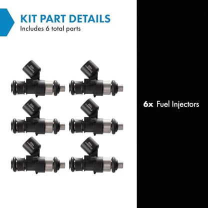 TRQ Fuel Injector Set - style: FIA60743