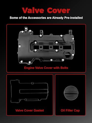 Engine Valve Cover L4 1.4L Fits for 2011-2016 Cruze, 2012-2020 Sonic - size: 264-968