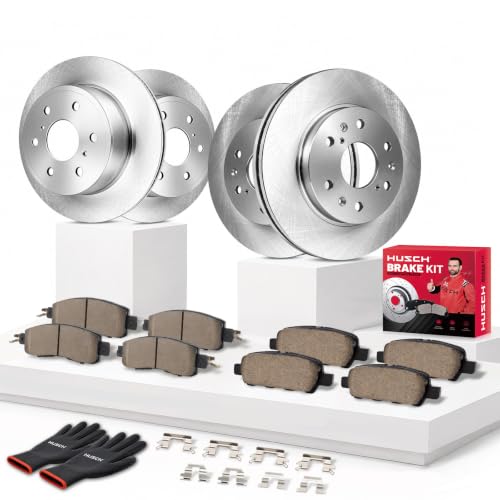 HUSCH Brake Kit Fit for Toyota Sienna, For Highlander, For Nissan Altima - size: 31464+31312 & D1650+D905