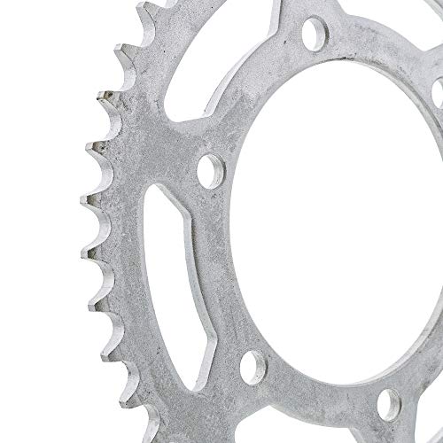 NICHE Drive Sprocket Chain Combo for Kawasaki Ninja 250R EX250 Front 14 Rear 43 Tooth 520NZ Standard 106 Links - size: Standard Chain