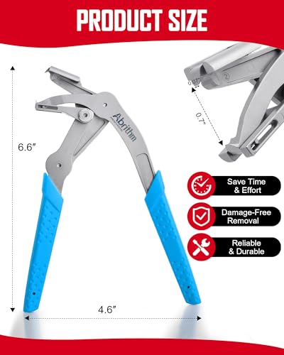 Car Clip Pliers, Panel Clip Removal Tool for Plastic Fasteners, Blue - color: Blue