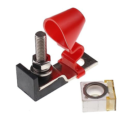 58V Single Stud 5/16"(M8) Marine Rated Battery Fuse 30A, Terminal Fuse Block Kit with Fuse 30A for Boat RV Car Truck Cruise - style: 30A