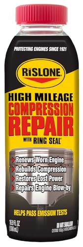 Rislone 4447 High Mileage Compression Repair with Ring Seal, 16.9 oz. - style: 1 Pack
