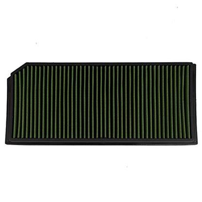 DNA Motoring AFPN-005-GN Washable Drop In Panel Air Filter Enhance Engine Performance [Compatible with 6-11 A3 Turbo / 08-09 TT / 06-08 GTI Jetta Passat / 12-13 Golf / 07-09 EOS 2.0 Turbo] - style: 06-11 A3 Green