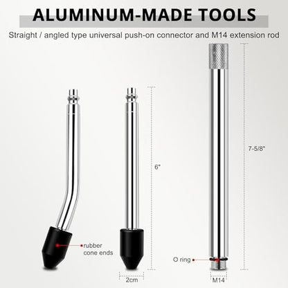 YSTOOL Cylinder Leak Down Gasoline Engine Compression Tester Automotive Kit - color: Black