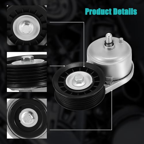 AULINK 89017309 Belt Tensioner Assembly with Pulley 4.3 5.0 5.7 7.4L