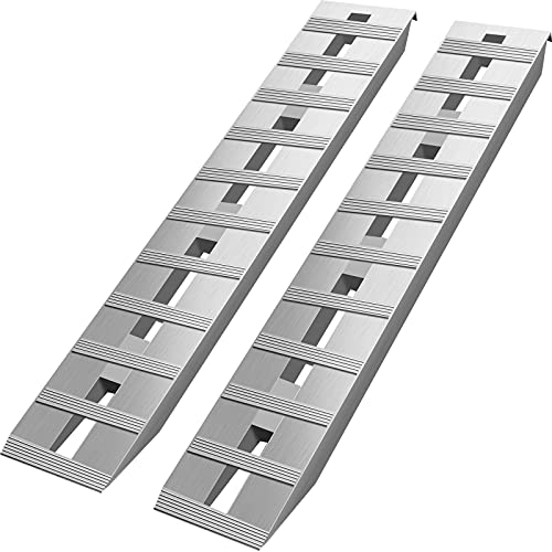 VEVOR Aluminum Ramps, 60" L x 12" W, 2Pcs - size: 6000lbs