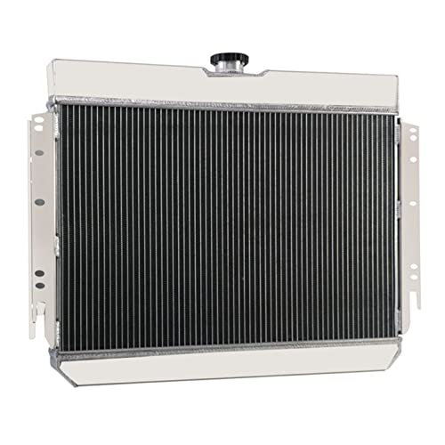 3 Row Radiator For Chevy Impala Bel Air Chevelle Caprice 1963-1968 - size: 3 Row Radiator+CNC 1.3Bar Cap