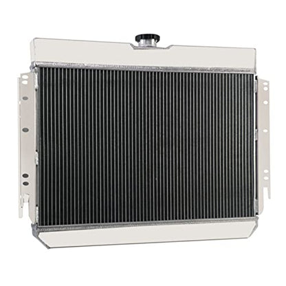 3 Row Radiator For Chevy Impala Bel Air Chevelle Caprice 1963-1968 - size: 3 Row Radiator+CNC 1.3Bar Cap