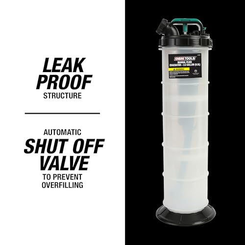 OEMTOOLS 24397 Manual Fluid Extractor Pump, 9.5L Oil Extractor Pump - size: 9.5 Liter