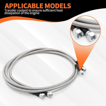 6AN 70" Cooler Line kit Compatible with TR6060 AOD 4L80E TH350