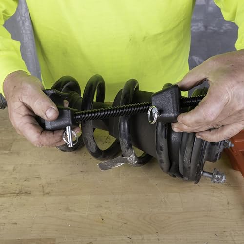 OEMTOOLS MacPherson 10.75 Inch Strut Spring Compressor, Forged Hooks - style: Clamshell