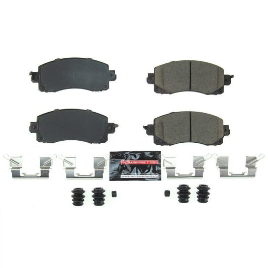 PowerStop Z23 Performance Carbon Fiber Ceramic Brake Pads Front Z23-2045