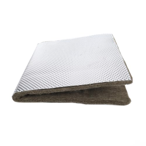 AC PERFORMANCE Basalt Laminated Aluminum Heat Shield Insulation Armor for Exhaust headers, Manifolds, Turbo housing, 1/2" Thick x 1' Wide x 2' Long - color: Basalt Insulation, size: 2' L x 1' W