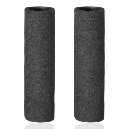 Foam Handle Grips, 2Pcs Motorcycle Handlebar Grips Motorcycle Hand Grip Sponge Covers Anti-Slip Handlebar Grip Fit for 1-1.2 Inch