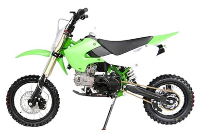 Black + White Plastics Fender Kit For KLX 110 KX65 125cc 150cc Dirt PIt Bike