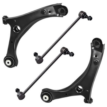 Detroit Axle - Front Lower Control Arms w/Ball Joints Sway Bar Links - size: 4CS48148/4PC