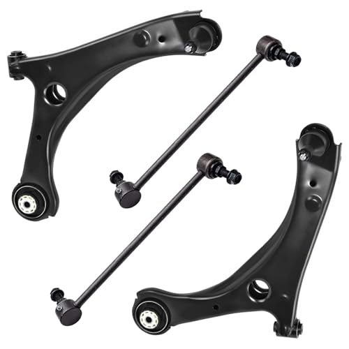 Detroit Axle - Front Lower Control Arms w/Ball Joints Sway Bar Links - size: 4CS48148/4PC