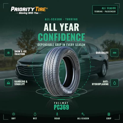 Fullway PC369 225/55R18 98V SL All Season Performance Passenger Tire - size: 225/55R18