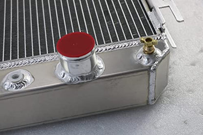 Chevy Impala Radiator, Chevy Bel Air Radiator, Chevy Biscayne Radiator, Aluminum Radiator for 1959-1968 Chevy Impala/Bel Air/Chevelle/Caprice/Biscayne, 3 Row Radiator