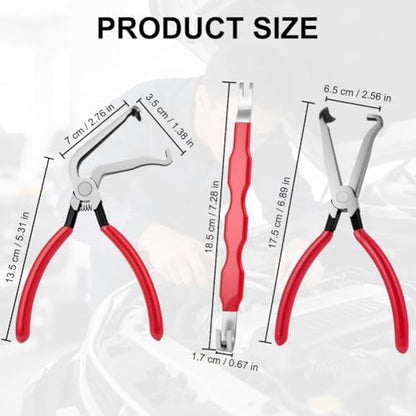 Ainiv 2 Pieces Electrical Connector Removal Tool, Red - color: Red, size: 2PCS