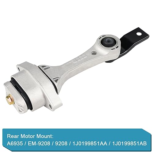 Engine Mount Trans Motor Kit Replacement for Volkswagen Beetle 1.8L 2.0L - size: 3PCS-Compatible with OE# A6929 A6930 A6935