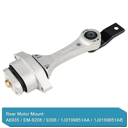 Engine Mount Trans Motor Kit Replacement for Volkswagen Beetle 1.8L 2.0L - size: 3PCS-Compatible with OE# A6929 A6930 A6935