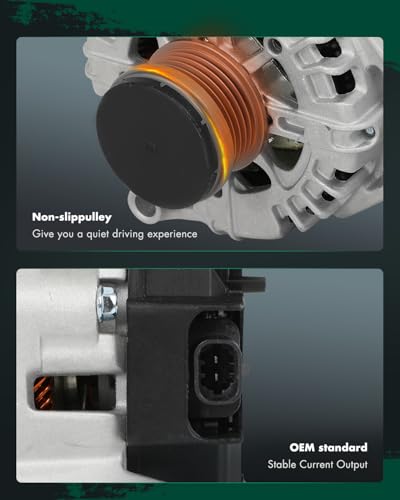 SCITOO 130A New Alternator Fits for Chevrolet for Cruze 2012 2013 2014 2015 - size: Small, style: 11654 Alternator
