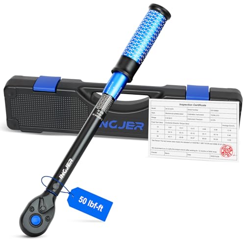 3/8 Torque Wrench, 5-50Ft.Lb, UPGRADE torque wrench car - size: 3/8inch 5-50Ft.Lb