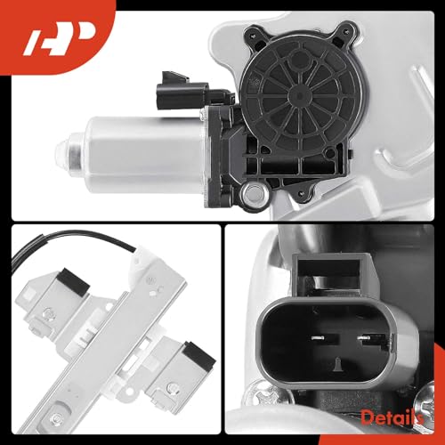 A-Premium Front Passenger Side Power Window Regulator with Motor (2-Pin) - style: Front Passenger Side (RH)