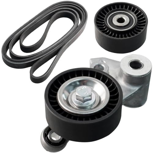 39104 Engine Belt Tensioner Serpentine Belt Drive Idler Pulley Kit - size: 90K-39104