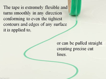 3M Knifeless Finish Line Vinyl Wrap Cutting Tape 50 Meter Roll (164 Ft) for Stripes and More