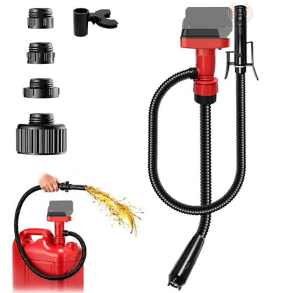 5 GPM Cordless Fuel Transfer Pump for Milwaukee M-18 18V Battery - size: JUMP for M-18