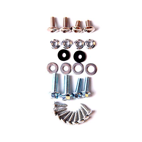 CRF50 White Plastic Body Fender Kit for Chinese CRF XR 50cc Pit Dirt Bikes Including All Mounting Screw