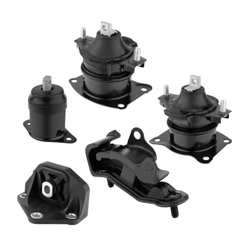5Pcs Engine Motor Mount & Trans Mount Compatible with a-cura 2004 2005 2006 TL 3.2L Replacement for #A4526 A4517 A4527 A4544 A4524 - size: Acura TL 2004-2006 3.2L
