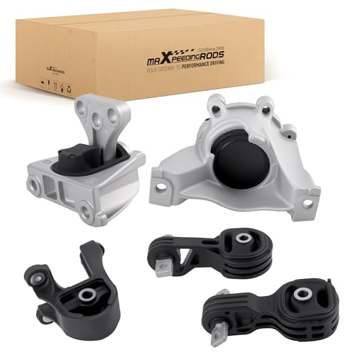 maXpeedingrods 5PCS Engine Trans Torque Mount Kit for Honda CRV - size: for Honda CRV 2.4L 2007-2011
