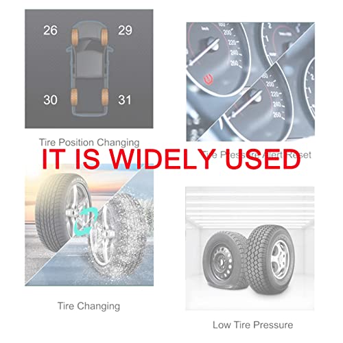 2x For Ford TPMS Sensor Tool TPMS Reset Sensor Programming Training Tool Tire Pressure Mointor System TPMS19 (8C2Z-1A203-A) by GRABOTE