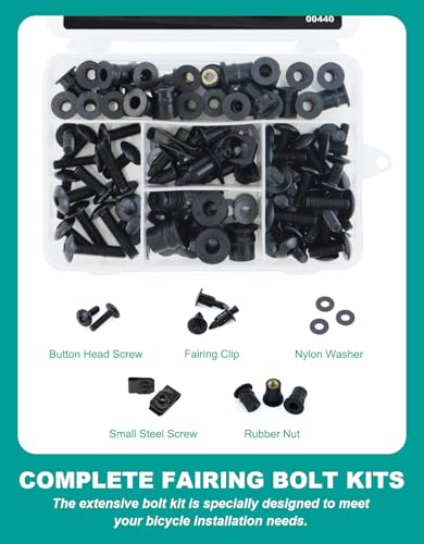 Complete Fairing Bolt Kits Fit for Ninja ZX-14R 2006-2010