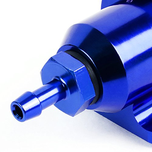 DNA Motoring FPR-T119-BL Fuel Pressure Regulator [For 88-01 Civic Si/CRV/Integra/NSX]