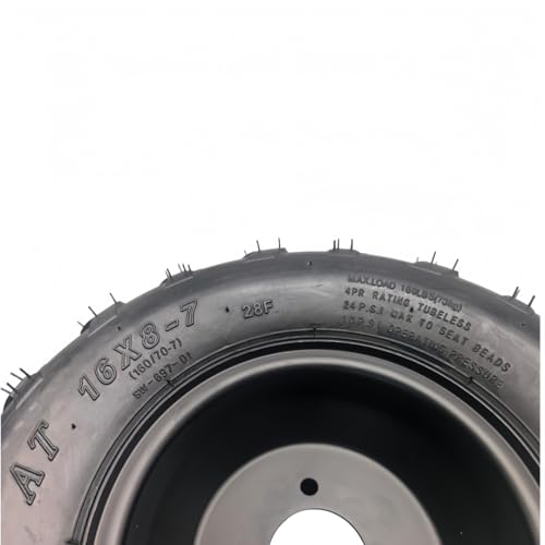 Beeking 16×8-7 right Tires Wheels with Rim For 50cc-100cc Tao Tao ATV。
