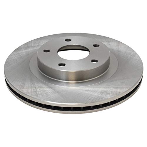 TRQ Front and Rear Brake Pad and Rotor Set Ceramic - style: BKA11157
