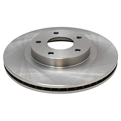TRQ Front and Rear Brake Pad and Rotor Set Ceramic - style: BKA11157