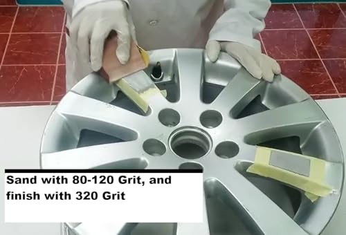 Bridge Coating MetalFill 1K Metal Repair Compound – High Temperature Resistant Metal Patching Putty – Air Dry 24h + 425°F Bake Cure – Metal Hole & Cavity Filler for Automotive & Industrial (16oz) - size: 16oz