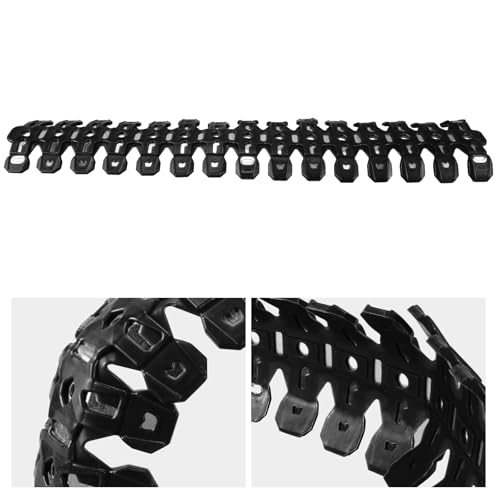 NICECNC Pipe Heat Shield Cover Guard Protector Motorcycle,Black - color: Black