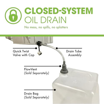 ValvoMax Oil Drain Valve – Quick Twist Oil Drain Plug for Mess-Free DIY Oil Changes – No Tools Required – M12-1.75 Thread Size – Veteran-Owned American Brand - size: M12-1.75